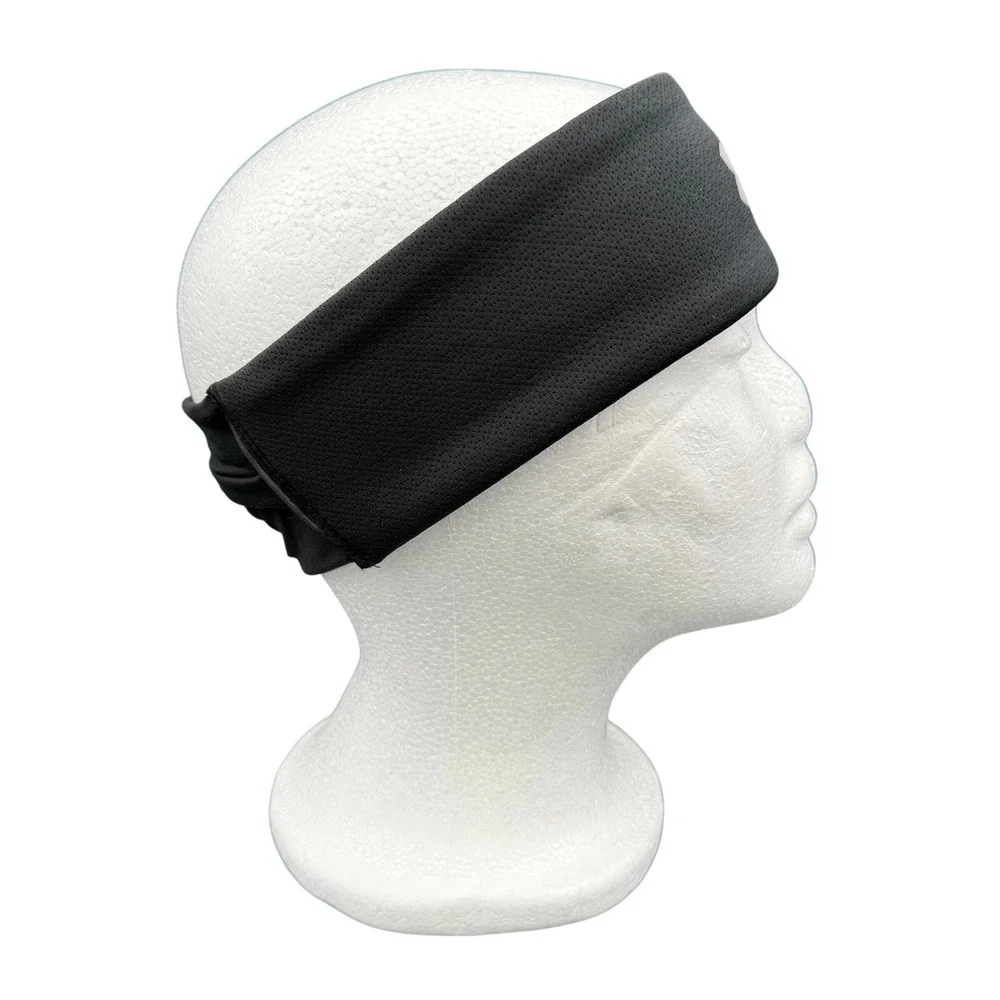 Under Armour Headband & Mitten Glove Set Women's‎ L/XL Black/Reflective Silver